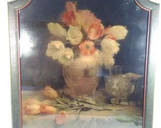 Antique Floral Picture