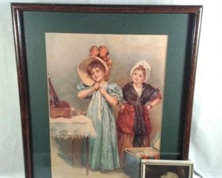 Prints featuring Victorian Young Ladies