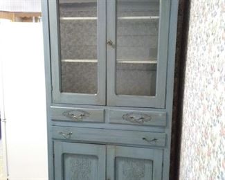 Vintage Painted Hutch