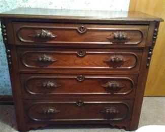 antique solid wood dresser