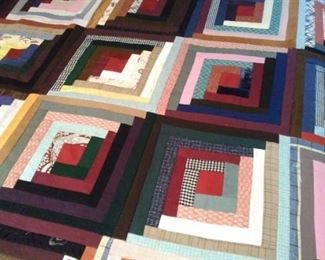 unfinished quilt top