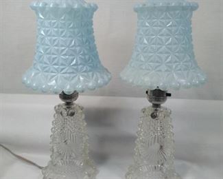 vintage dresser lamps