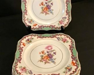 Royal Bavarian Hutschenreuther Plates set of 8 