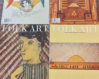 Back Issues of Folk Art, magazine of The Museum of American Folk Art. 
