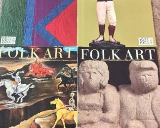 Back Issues of Folk Art, magazine of The Museum of American Folk Art. 
