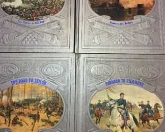 The Civil War, Time Life Books, 26 Volumes of 28 Volume Set. Missing Volume 1 - Brother Against Brother and Volume 28 - The Master Index.  