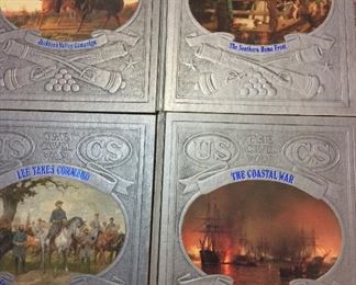 The Civil War, Time Life Books, 26 Volumes of 28 Volume Set. Missing Volume 1 - Brother Against Brother and Volume 28 - The Master Index.  