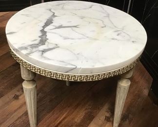 Small Round Marble Top Table 