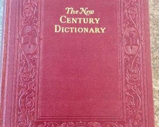 The New Century Dictionary of the English Language, Edited by H. G. Emery and K. G. Brewster, Volumes One and Two, D. Appleton-Century Company, 1946.