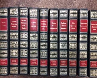 Nobel Prize Library Published Under the Sponsorship of the Nobel Foundation & the Swedish Academy, Helvetica Press, 1971, in Twenty Volumes. 