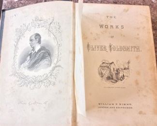 The Works of Oliver Goldsmith, Published by William P. Nimmo, No Date. 