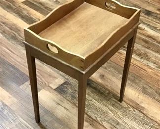 18”x9” Wooden Side Table 