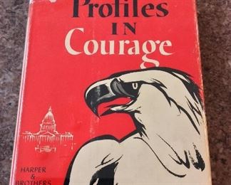 Profiles in Courage by John F. Kennedy, Young Readers Edition, Illustrations by Emil Weiss, Harper & Brothers, 1961.