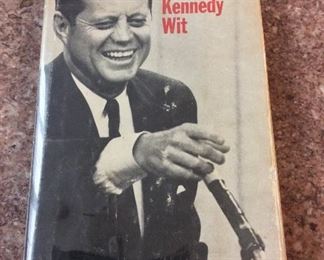 The Kennedy Wit, Edited by Bill Adler, The Citadel Press, 1964. In Protective Mylar Jacket. 