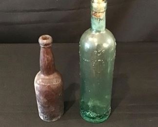 Collection of vintage bottles 