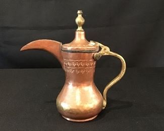 Turkish Tea Pot, 7 1/2"H. 