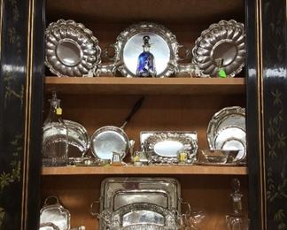 Beautiful Assortment of Silver and Silverplate.