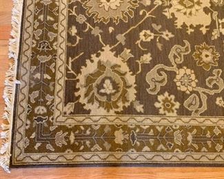 Lot #807 - (detail view of rug)