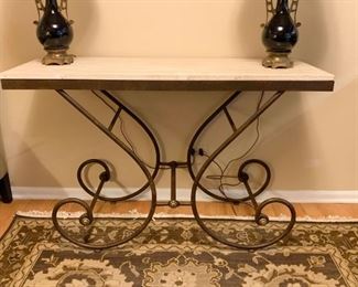 Lot #815 - (another view of console table)