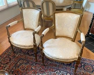 Lot #826 - (another view of armchairs)