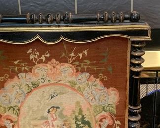 Lot #838 - (detail view of fireplace screen)
