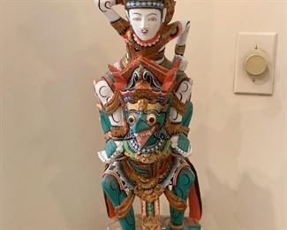 Lot #850 - $60 - Asian Carving / Statue 