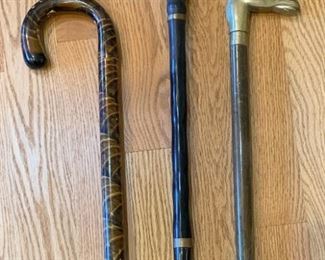 Canes, Walking Sticks (NOT available for purchase online)
