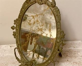 Lot #851 - $50 - Antique Vanity Mirror