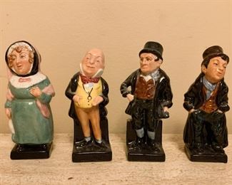 Lot #878 - $100 - Lot of 13 Royal Doulton Miniatures (see next photos for more pieces included in this lot)