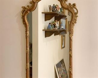 Lot #907 - $300 - Ornate Framed Mirror (25" L x 50" H)
