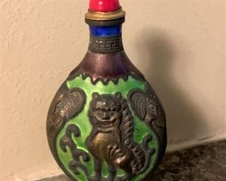 Chinese Snuff Bottle - NOT Available for Online Purchase.  You must purchase at the sale.