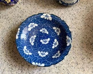 Chinese Enamelware Dish - NOT Available for Online Purchase.  You must purchase at the sale.