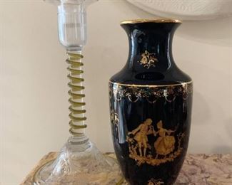 Home Decor - Candlesticks & Vases - NOT Available for Online Purchase.  You must purchase at the sale.