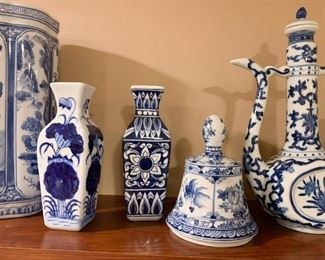 Blue & White Porcelain - NOT Available for Online Purchase.  You must purchase at the sale.