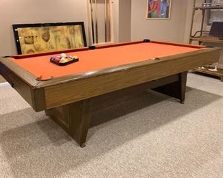 Pool Table - NOT Available for Online Purchase.  You must purchase at the sale.