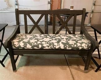 Garden Bench - NOT Available for Online Purchase.  You must purchase at the sale.