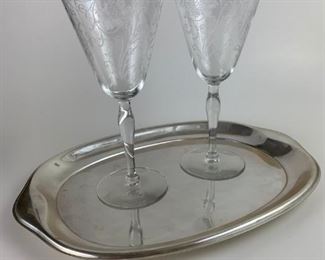 Sterling Silver serving tray