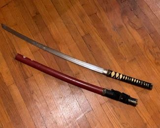 Lot #251 - $50 - Replica Sword (37.5" L)