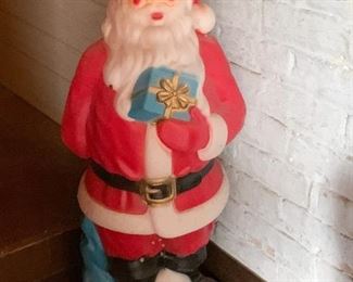 Santa Claus Blow Mold (NOT available online.  Must be purchased at the sale.)