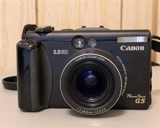 Canon PowerShot G5 Camera  (NOT available online.  Must be purchased at the sale.)