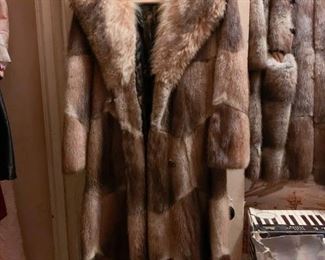Vintage Women's Fur Coats (NOT available online.  Must be purchased at the sale.)