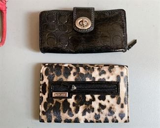 Wallets (NOT available online.  Must be purchased at the sale.)