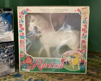 Lot #272 - $10 - Rainbow Flower Princess Fairy Tale Unicorn Toy 