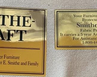 #1 Smithe-Craft Leaf Print Oversize Chair 33x55x48in HxWxD PT103