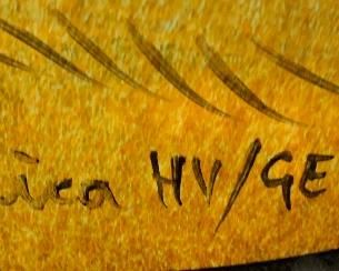 *Signed* Kosta Boda Ulrica Hydman Vallien Nevada Glass Pot/Vase 6in H x 6in Diameter PT158