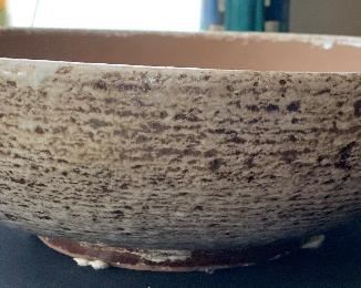 Artist Made Stoneware Centerpiece Bowl	4.5in H x 15in Diameter		PT163