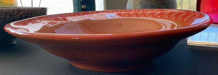 Noemi Ceramiche Italy Centerpiece Bowl	4in x 16.25in Diameter		PT164