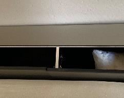 Contemporary Floating Polished Steel King Bed w/ 2 Matching Nights stands Bed: 32x78x101in. Nightstands: 32x38x20.5 HxWxD PT187