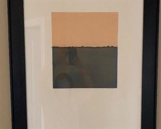 #2 Signed Abstract art Framed Print	33x27in		PT217