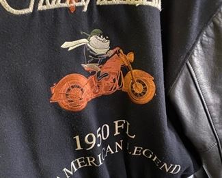 Harley Davidson men’s Large Tazmanian Devil jacket	Size large		D714-41
